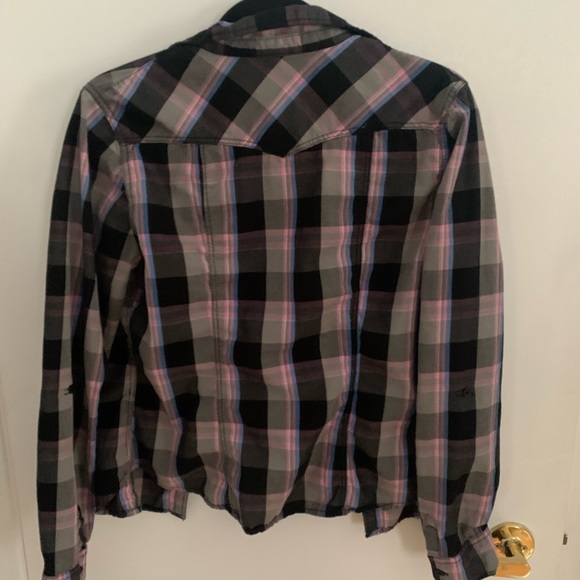 [12]👚H&M plaid shirt - Picture 5 of 9